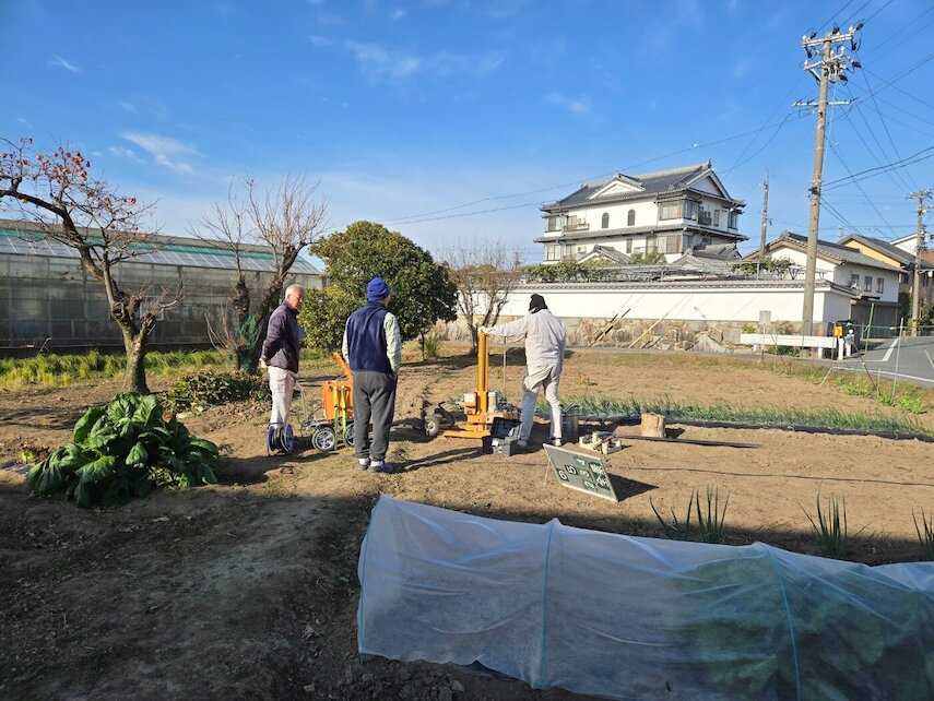 耐震等級3の家 ~地盤調査の外観
